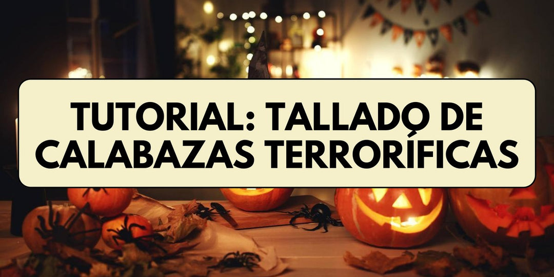 Tutorial Tallado de Calabazas Terroríficas.