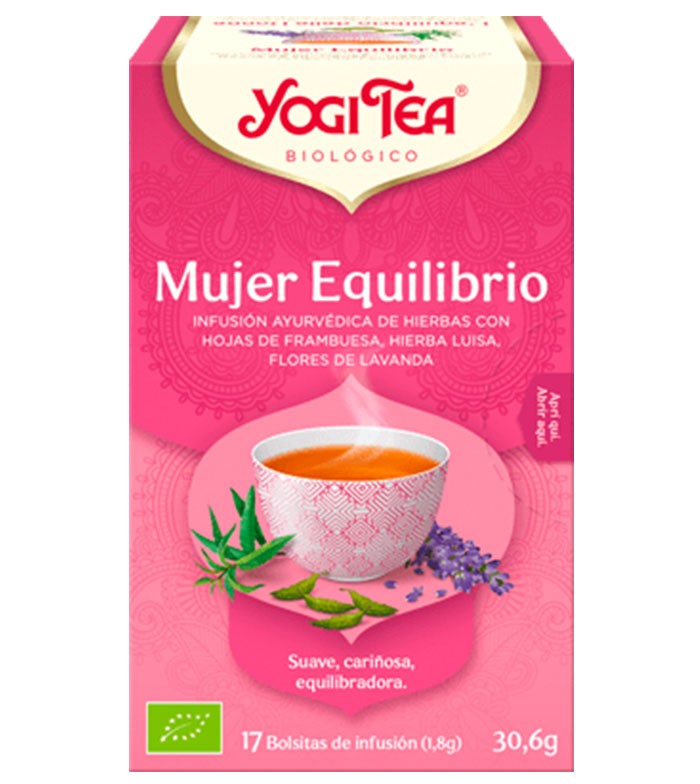 Mujer equilibrio Ecologico 17b Yogi Tea