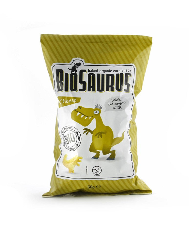 Biosaurus snack formatge Ecològic 50gr