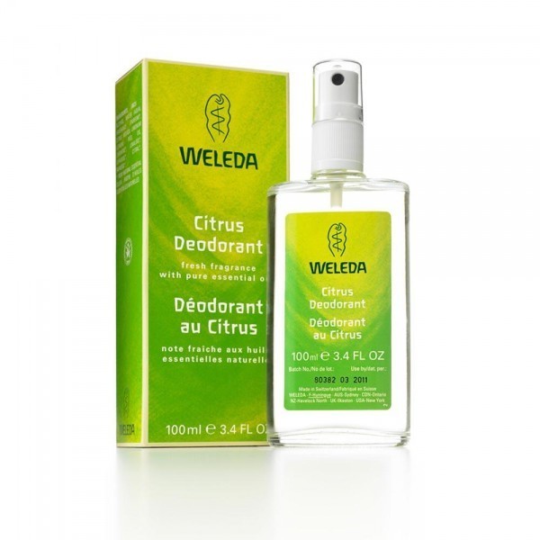 Desodorant esprai citrus Ecològic 100ml Weleda