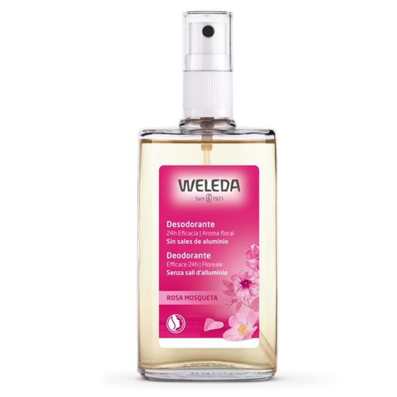 Desodorant esprai rosa mosqueta Ecològic Weleda 100ml