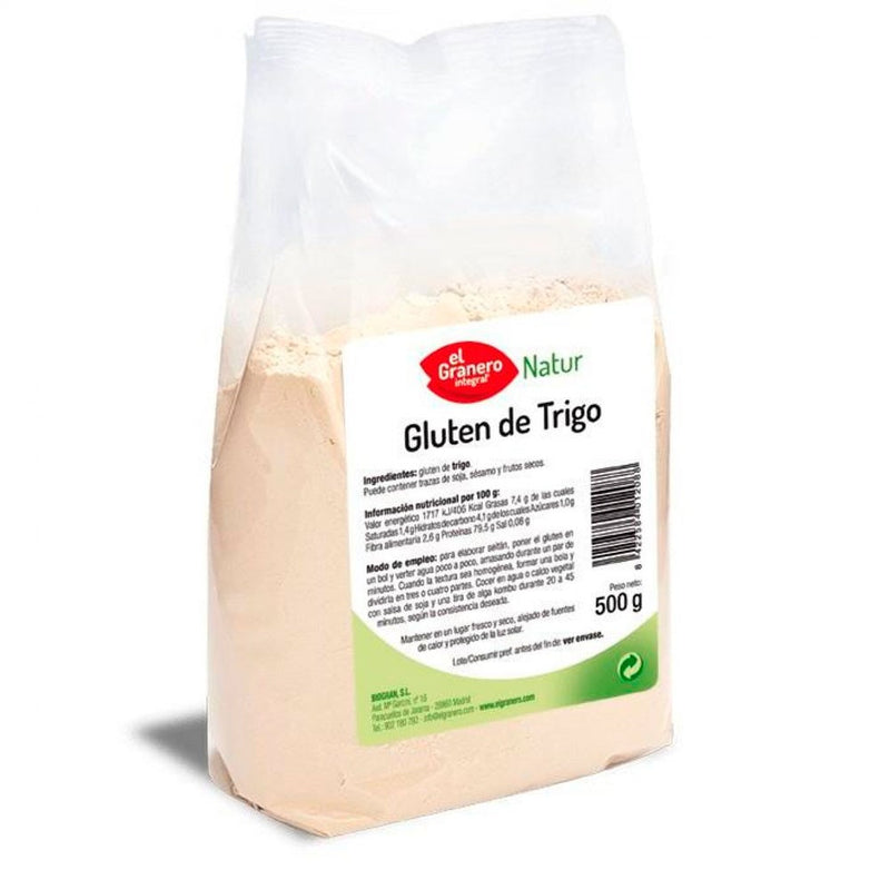 Gluten de trigo Ecológico 500g El granero