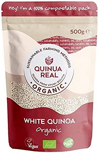 Quinoa real blanca sin gluten bio Ecológica 500g Organic