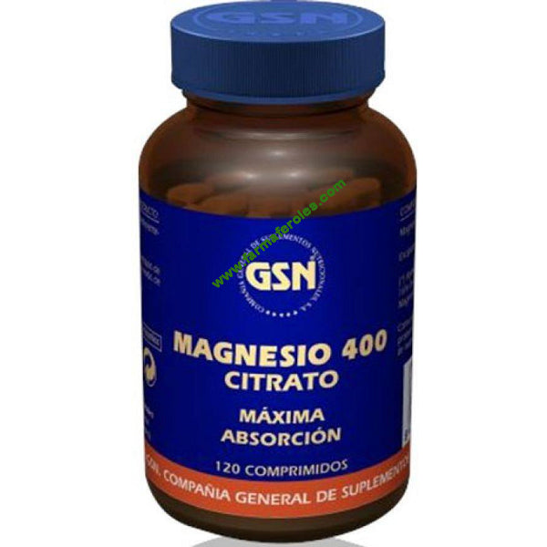 Magnesio 400 citrato Ecológico Gsn