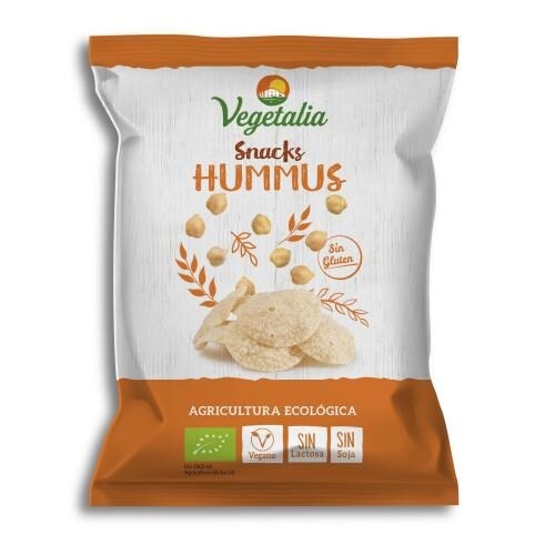 Chips hummus garbanzo Ecológico 45g Vegetalia