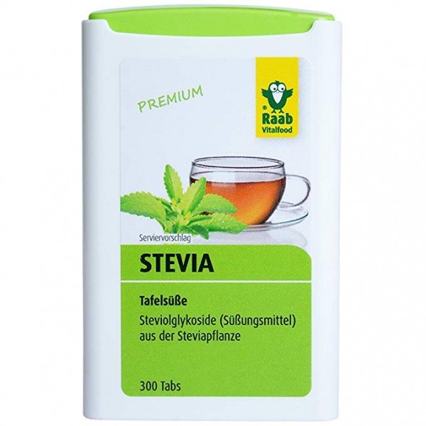 Stevia Ecológica 300 comp. Raab