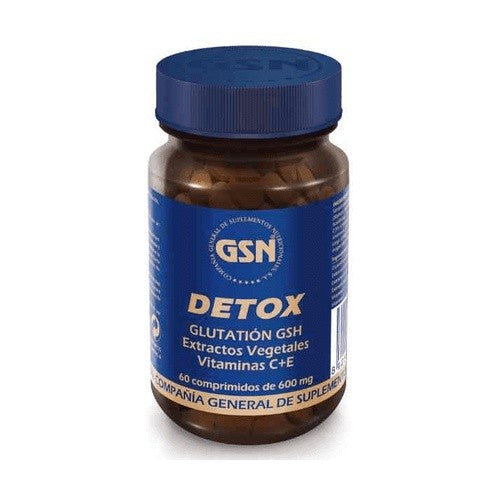 Detox vitaminas C+E Ecológico Gsn 60 comp.