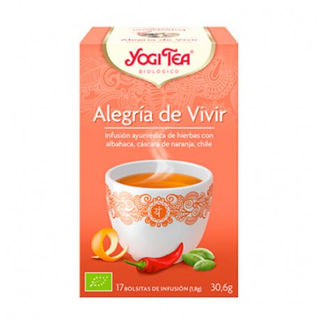 Alegria de vivir Ecologico 17b Yogi tea