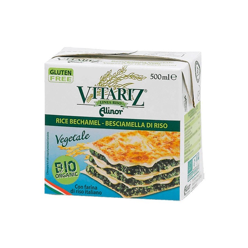 Salsa bechamel arroz Ecologico 500ml Vitariz