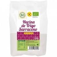 Harina trigo sarraceno sin gluten Ecológica 500g Sol natural