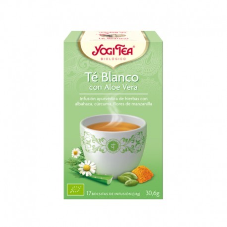 Et blanc àloe vera Ecologico 17b Yogi tea