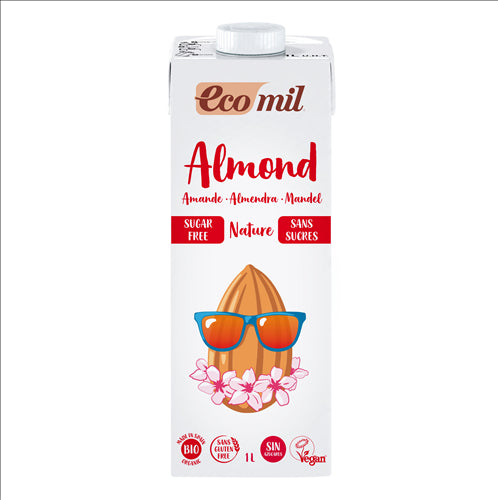 Bebida almendra nature Ecológica 1L Ecomil
