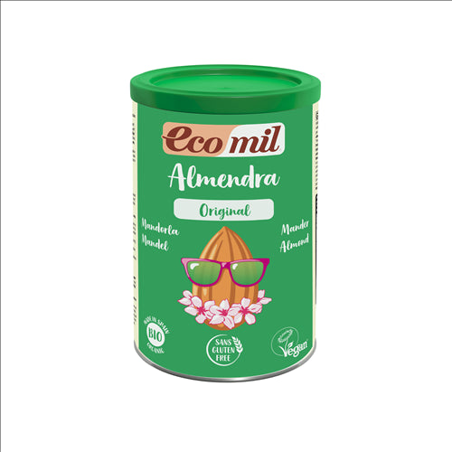Bebida almendra original en polvo Ecológica 400g Ecomil