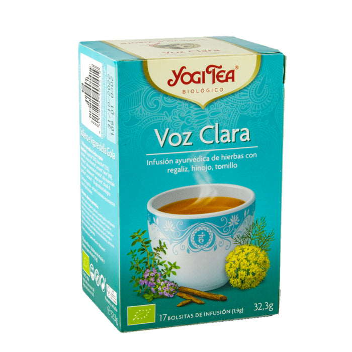 Voz clara Ecologico 17b Yogi Tea