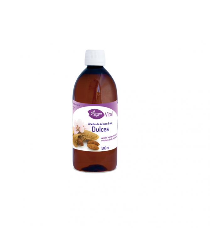 Organic sweet almond oil 500ml
