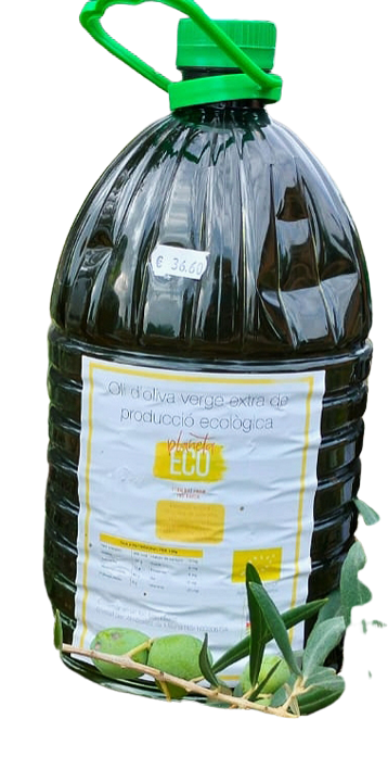 Oli oliva verge extra Ecològic 5L Planeta Eco