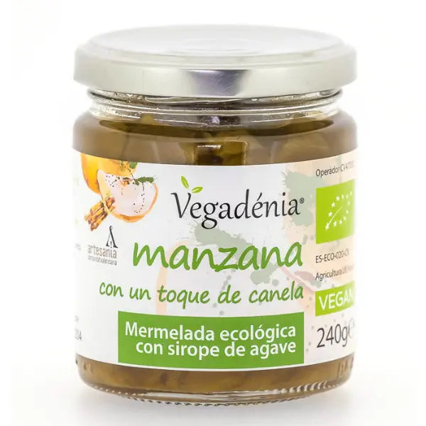 Mermelada de manzana con canela Ecológica Vegadenia 270gr