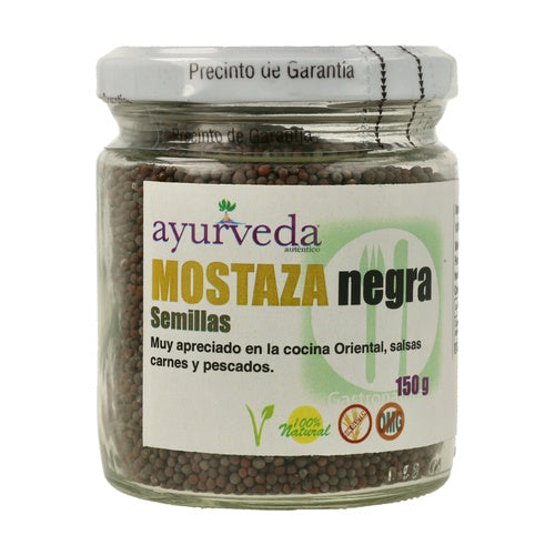 Mostaza negra semilla 150g Ayurveda