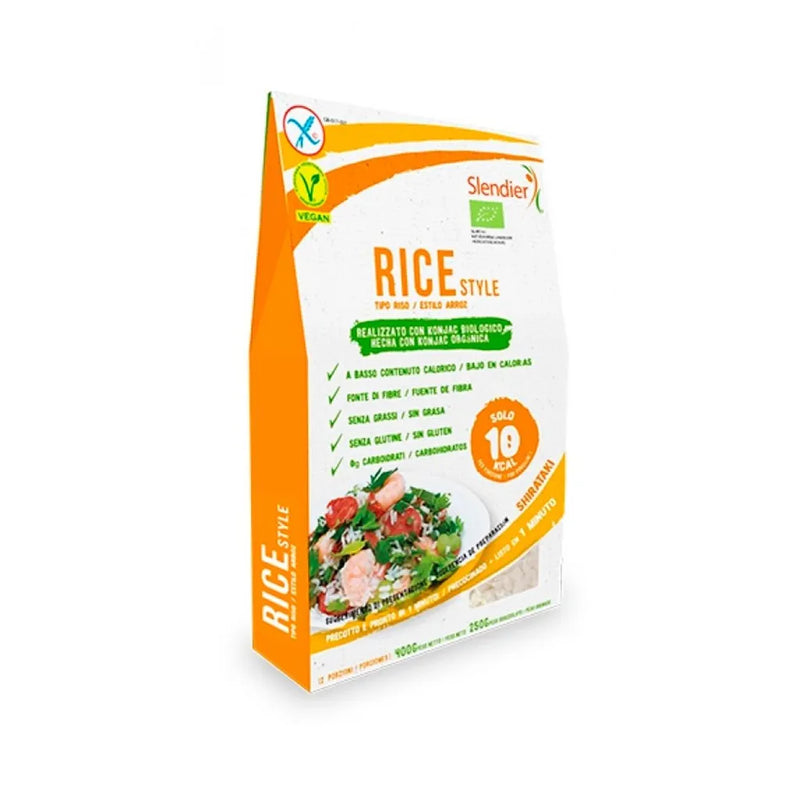 Pasta konjac arroz Ecologica 400g Slendier